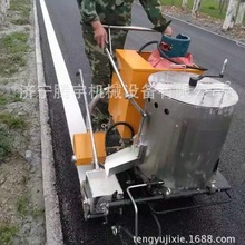 供应山东腾宇工程机械热熔除线机TY-CX200手推式热熔标线机厂家图