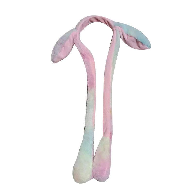 Nuevo sombrero de conejo brillante, orejas de Airbag de dibujos animados, Orejas de conejo móviles, diadema de celebridad de Internet, venta de juguetes lindos al por mayor