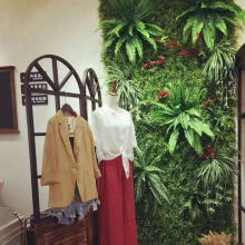 仿真草坪服装店婚纱装饰塑料绿植形象背景植物墙吊顶壁挂假草皮墙