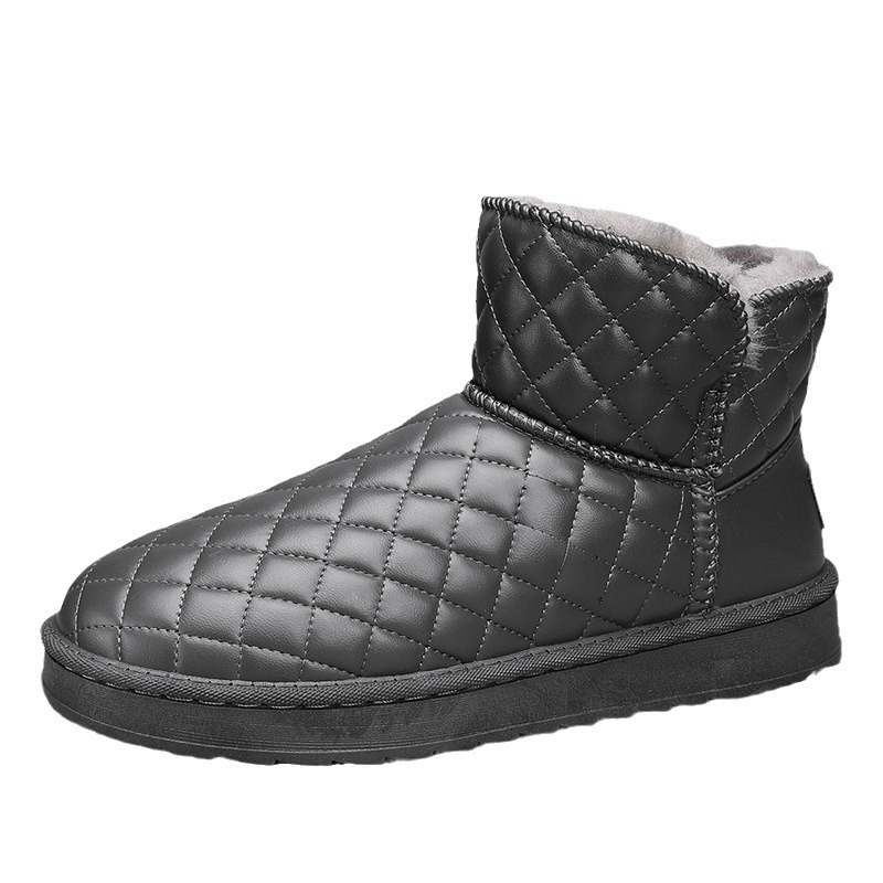 Stivali firmati Stivali da neve soffici Stivali alti Stivali da donna da uomo di qualità Mezzi stivali Scarpe stile classico Stivali da neve invernali autunnali Stivali di tela di nylon_voghion.com