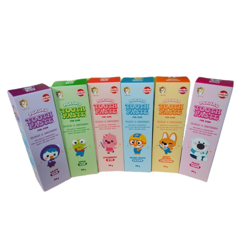 韓国ポロロ子供用ベビー歯磨き粉フルーティーで辛くない子供用歯磨き粉 80g|undefined