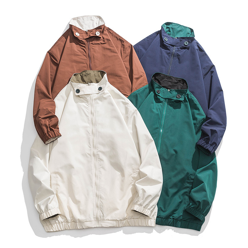 Double-sided men's spring Japanese jacket for men and women