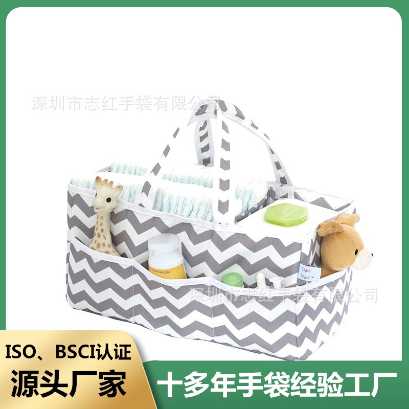 아마존 여행 아기 기저귀 보관 가방 국경 간 가정 모자 및 유아 보관 가방 아기 기저귀 젖은 보관 바구니