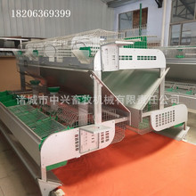 品字型兔笼欧式子母兔笼 母兔繁育一体笼热镀锌兔笼子价格