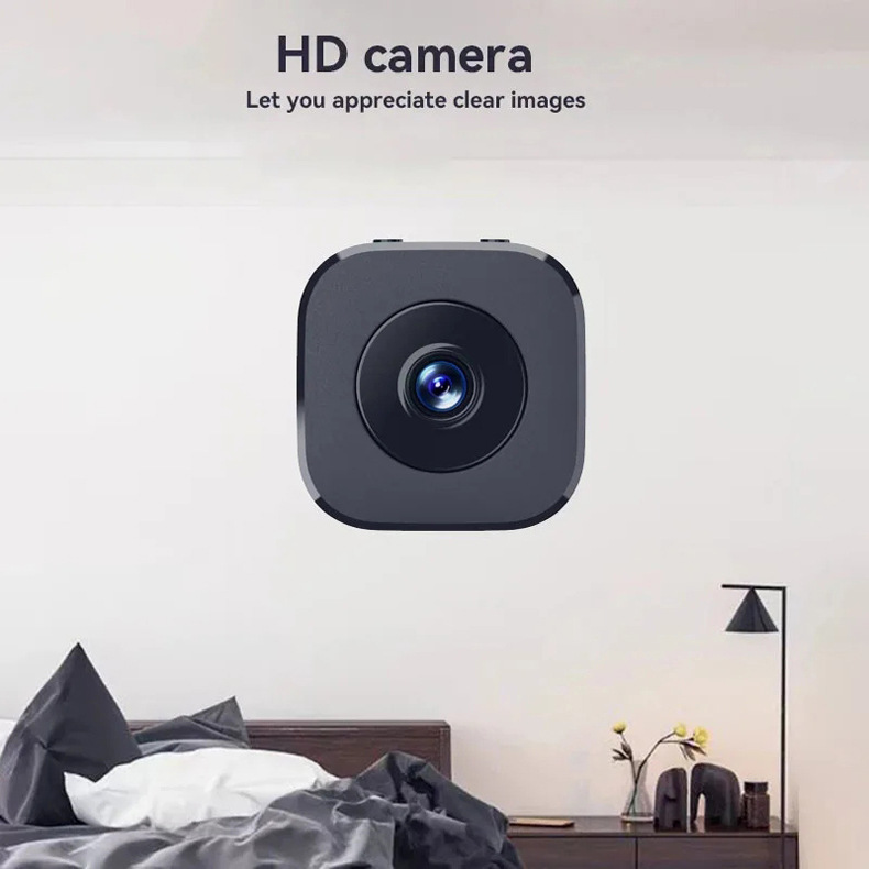 Pil Kablosuz WiFi Ağ Kartı Telefon Uzaktan Kumanda Ev İç Mekan HD İzleme Kamerası Stok Toptan