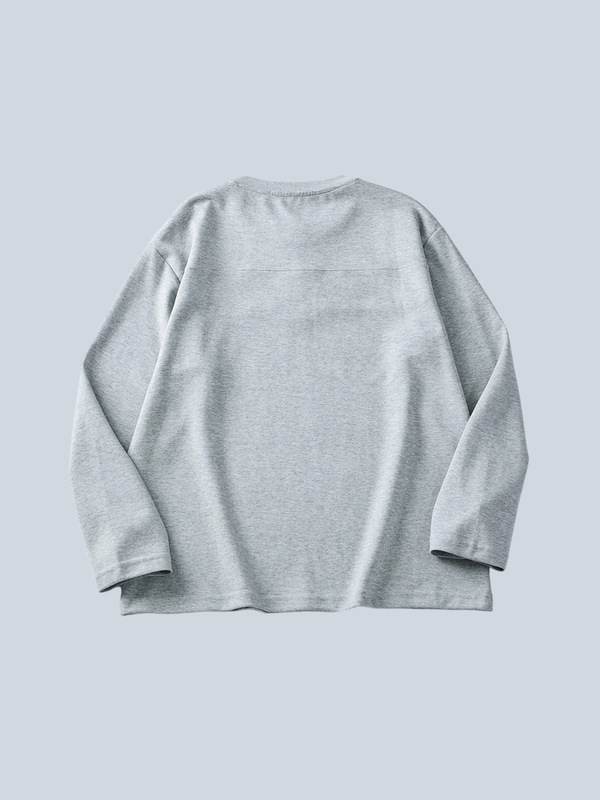 APO | ハーフジップライトラグジュアリーハイエンドルーズコントラストカラーフェイクツーピース長袖Tシャツインナートップボトリングシャツ|undefined