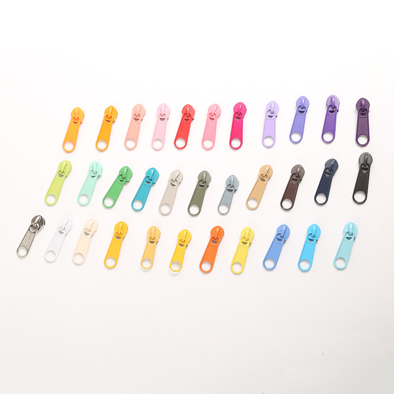 No. 5 fabricantes de cremallera de nylon nueva bolsa de maquillaje de color bolsas de lápiz gruesas cremallera al por mayor