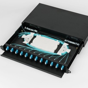 24-Port Pull-Out Rail-Type Trackless St Distribution Frame Terminal Box 1U Rack-Type Splitter Distribution Frame Supply