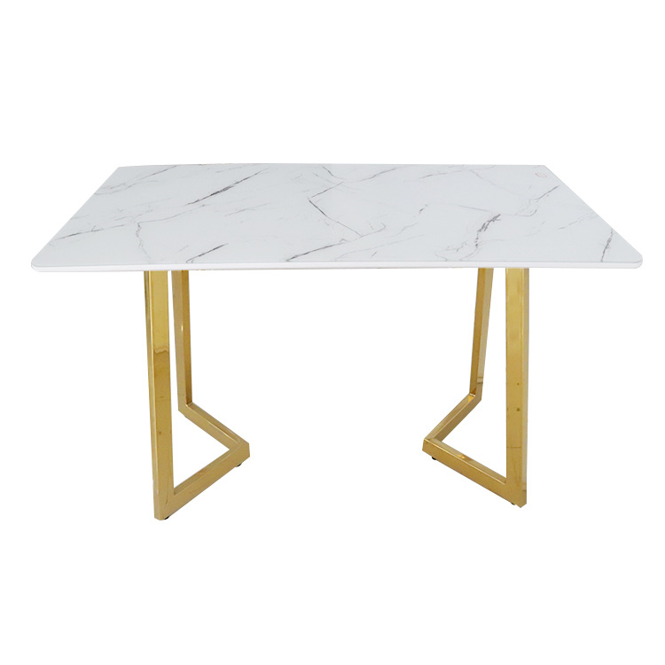 mesa de café mesa de comercio exterior tabla de roca adhesivo mdf mesa de té lujoso moderno simple vidrio templado café