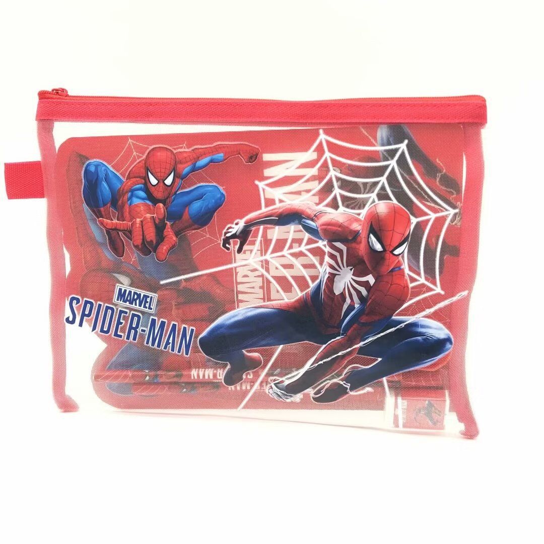 Bolsa escolar de dibujos animados, práctica y divertida