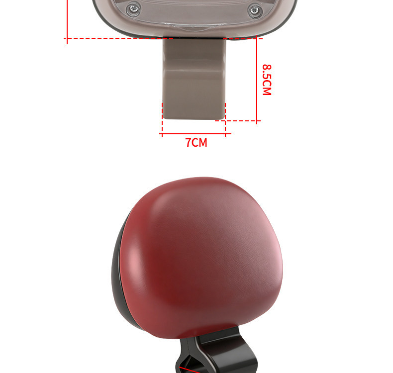 Suitable for Ninebot Q Series Transparent Backrests Q30Q80Q90 Electric Vehicle Rear Seat Modification for Stable and Comfortable Passenger Riding