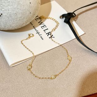 S925�y�18K�����Ů��ϵ�L�ʯС�A�P���Ͱٴ���ճ������Ů