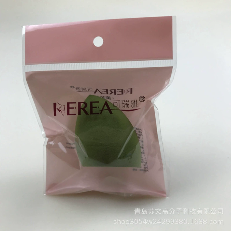 Cosmetic sponge, makeup primer drop-shaped, soft heel, pack