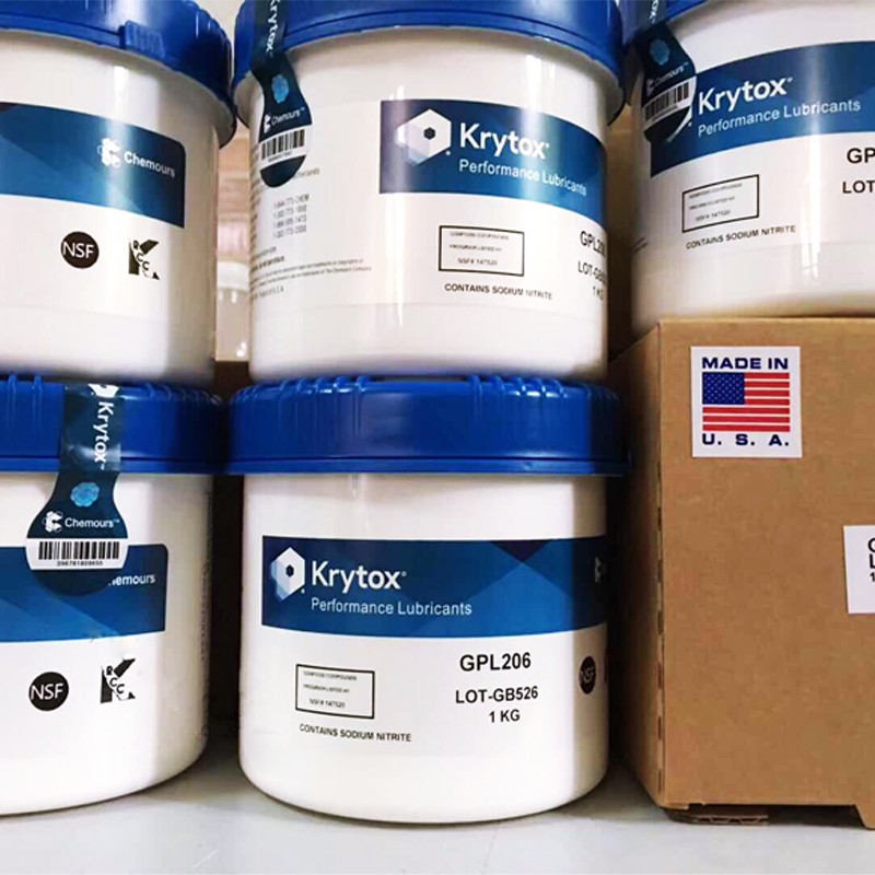 杜邦/科慕Krytox GPL226 227 223 224 225耐高温全氟聚醚润滑脂