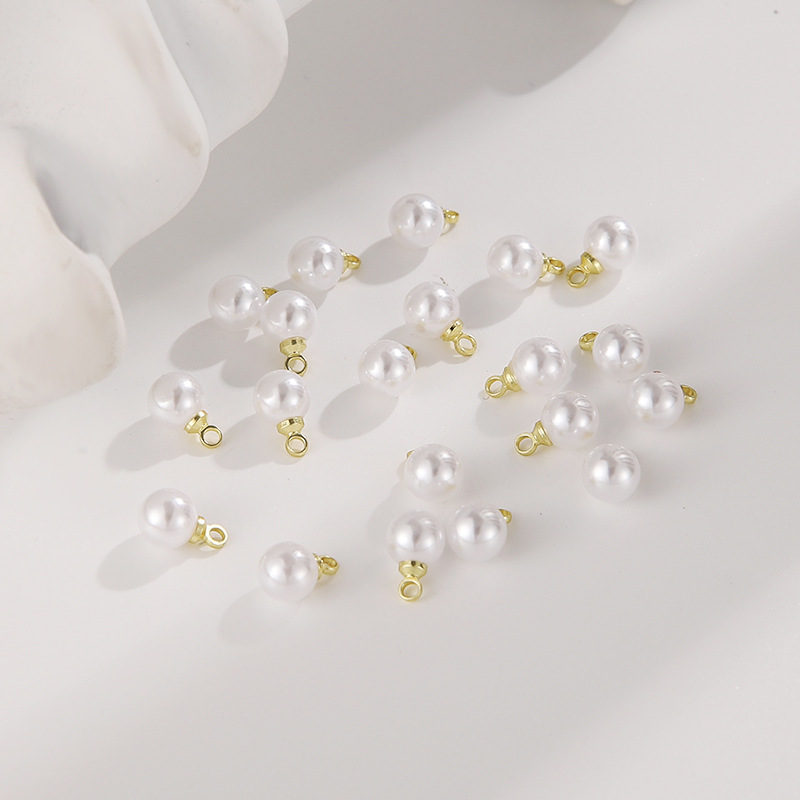 Fashion Solid Color ABS Plating Jewelry Accessories 1 Piece