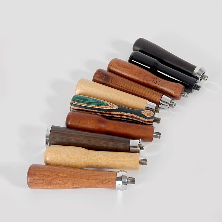 Итальянская полуавтоматическая кофемашина бездонная ручка Модификация аксессуары палисандр Моринга деревянная ручка из цельного дерева M10 Universal