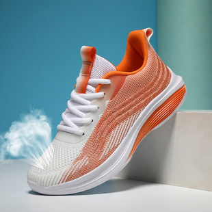 Lightweight Soft-soled Running Shoes Men's Mesh Breathable Sneakers Women's Shoes Lightweight Non-slip Student Casual Running Shoes Travel Shoes