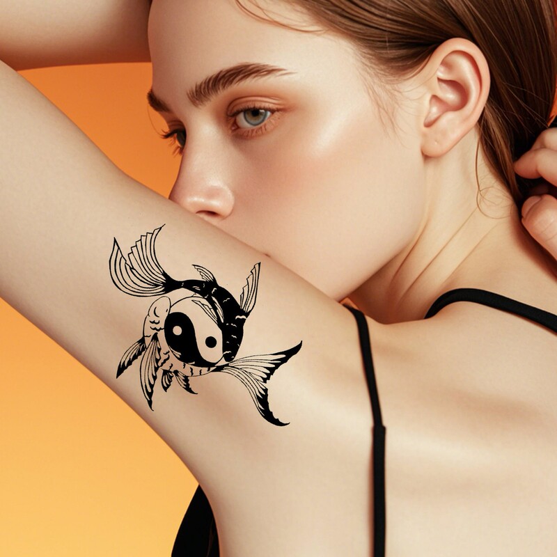 Henna Tattoo Stencil Hollow Flame Rose Ins-Style Niche Tattoo Sticker Body Painting Reusable Stencil