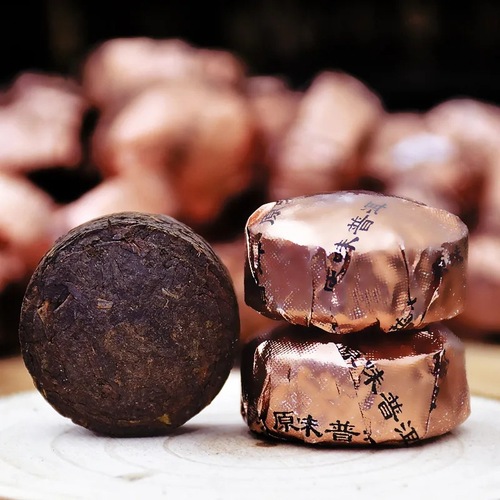 Yunnan Menghai Aromatized Pu-erh Mini Brick Pu-erh Tea Raw Mini Gold Brick Wholesale Loose Bulk