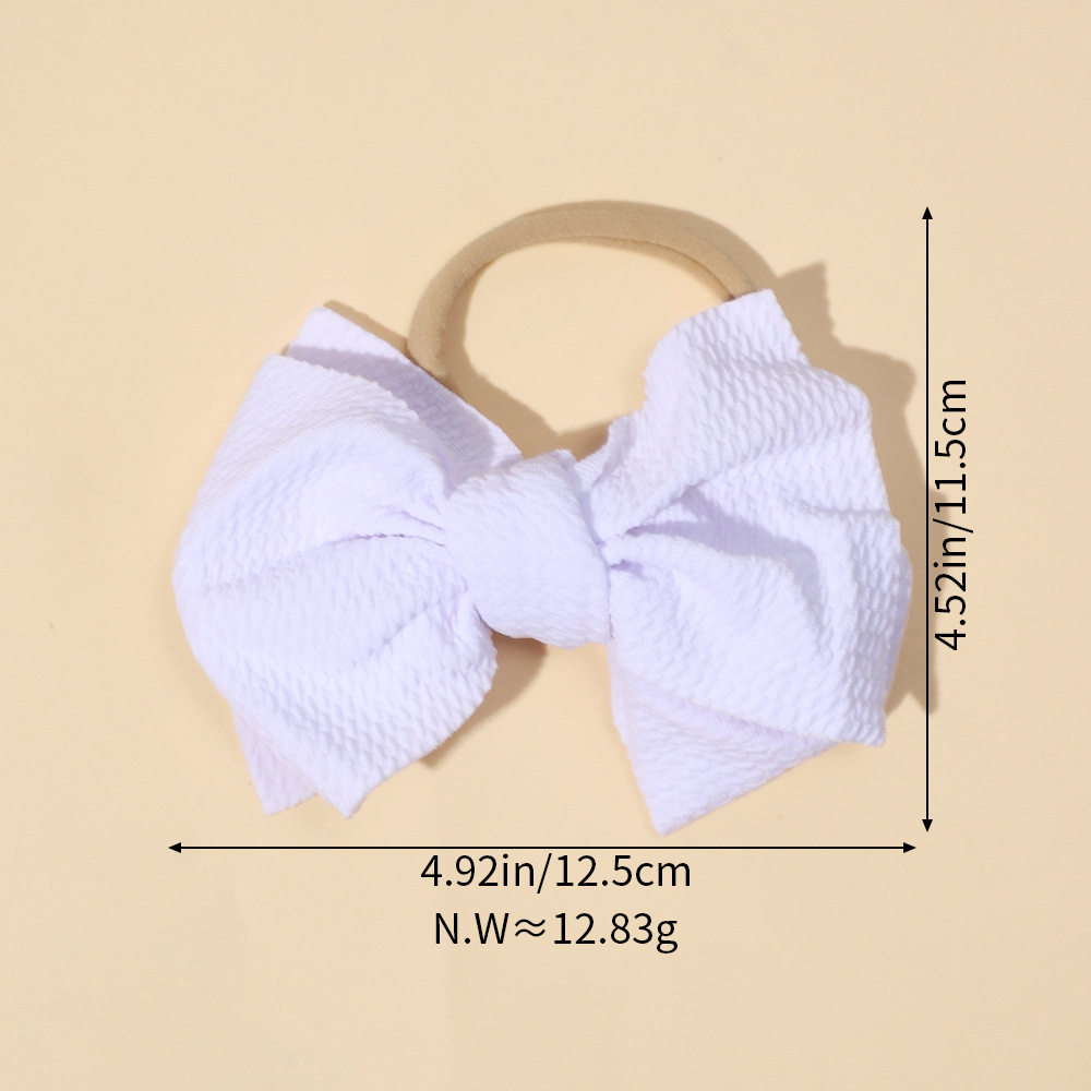 Commerce extérieur transfrontalier nouveaux accessoires de cheveux pour enfants Europe et États-Unis bandeau de cheveux en nylon élastique pour bébé bandeau de cheveux fin pour bébé_voghion.com