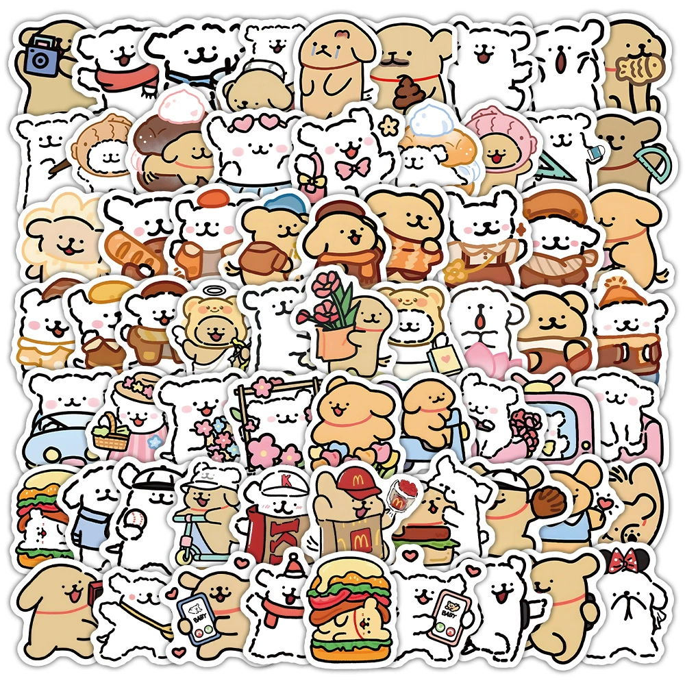 120 новых милых мультяшных щенков дети любят канцелярские коробки для ноутбука стакан для украшения наклейки