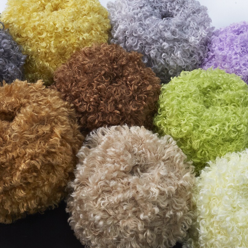 Velvet first son teddy roll 20MM handmade DIY crocheted teddy bear puppy bag super dense 50g factory goods supply