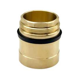 1个 颜色：图片色 材质：黄铜 RP51503适用于家用黄铜水龙头滤芯