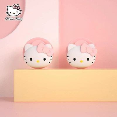 Hellokitty Car Hook for Hanging on the Seat Back, Umbrella Storage in the Car, Cute Decorative Items for the Front and Rear Seats (Car hanging) - grapefruit-toffee-pack-of-2
