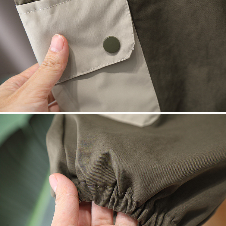 6313 chaleco para niños traje de tres piezas otoño 2024 nuevo suéter a rayas con capucha para niños traje de primavera y otoño