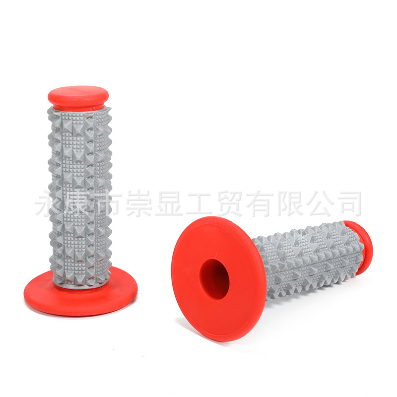 Off-Road Motorcycle Atv Racing Modified Anti-Slip Wear-Resistant Multi-Color Silicone Large Particle Grip Handlebar Cover
