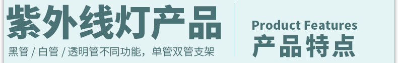 DC12V紫外线灯固化黑管紫光灯消毒灯杀菌灯蓝光灯