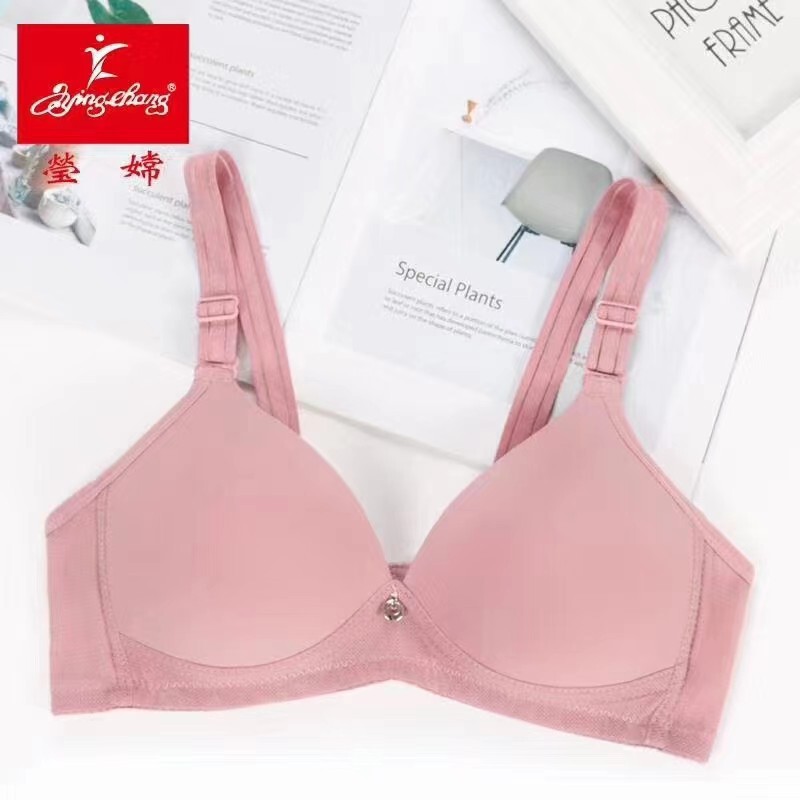 Yingchang 497 No Steel Ring Mother's Bra Thin Middle-aged and Elderly People Comfortable and Disturbed Old Brand Underwear