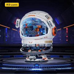 ビルディングブロックスペーススターキャビン宇宙飛行士ヘルメット 506511 モデル教育組み立ておもちゃ男の子と女の子のギフト
