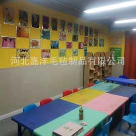 跨境吸油吸音布毛毡布背景布化纤毛毡无纺布不织布热压定型毛毡