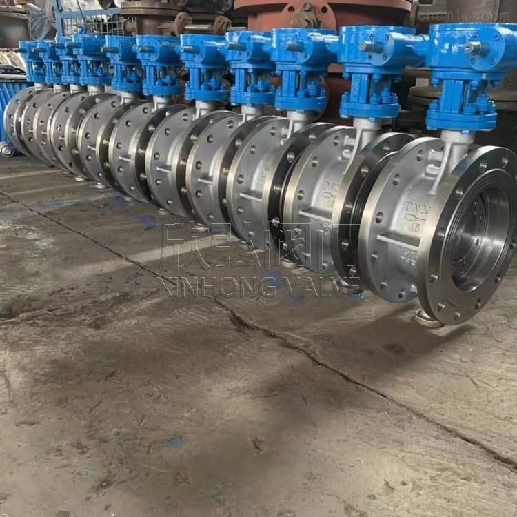 2507双相钢电动法兰蝶阀2205 2520特材 310S不锈钢 耐腐蚀 欣弘阀