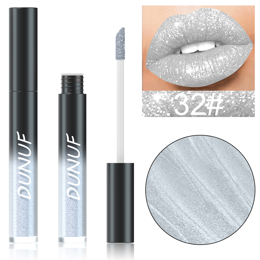 Check it out! Link Disclaimer - Exclusive for Foreign trade :DUNUF 32-color Multi-purpose matte long-lasting Lip gloss undefined