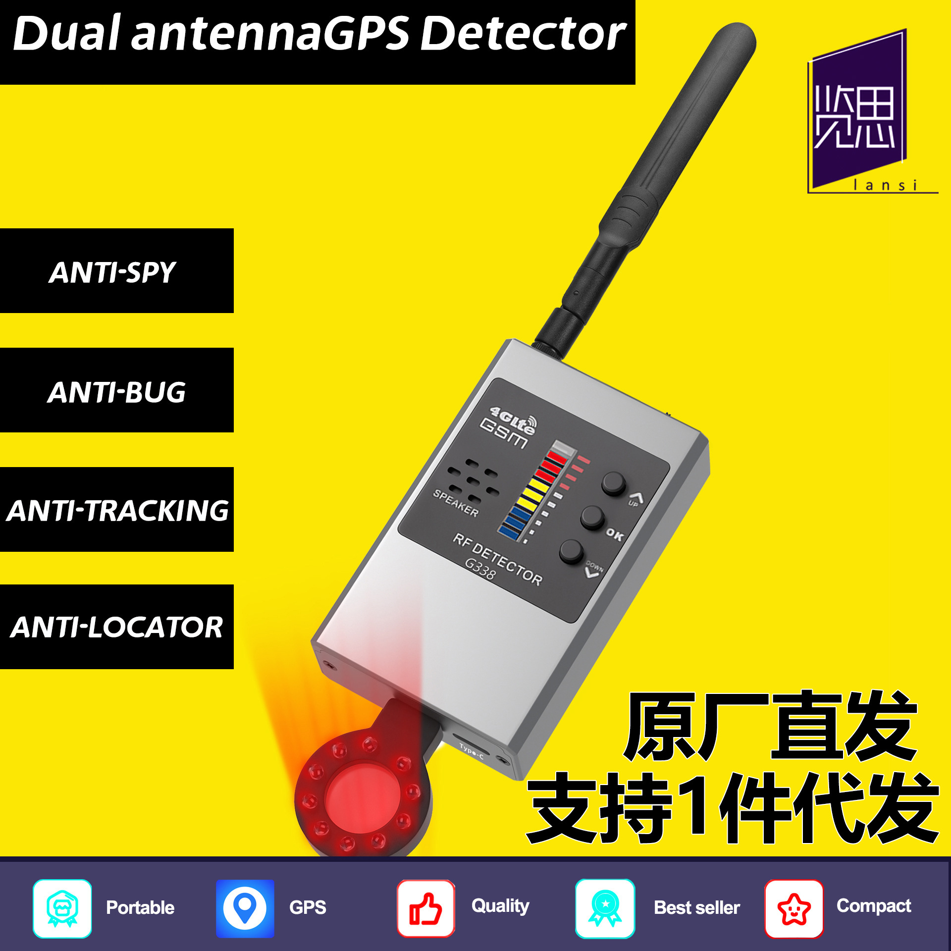 Hidden Camera Detectors Wireless Bug Detector RF Detector