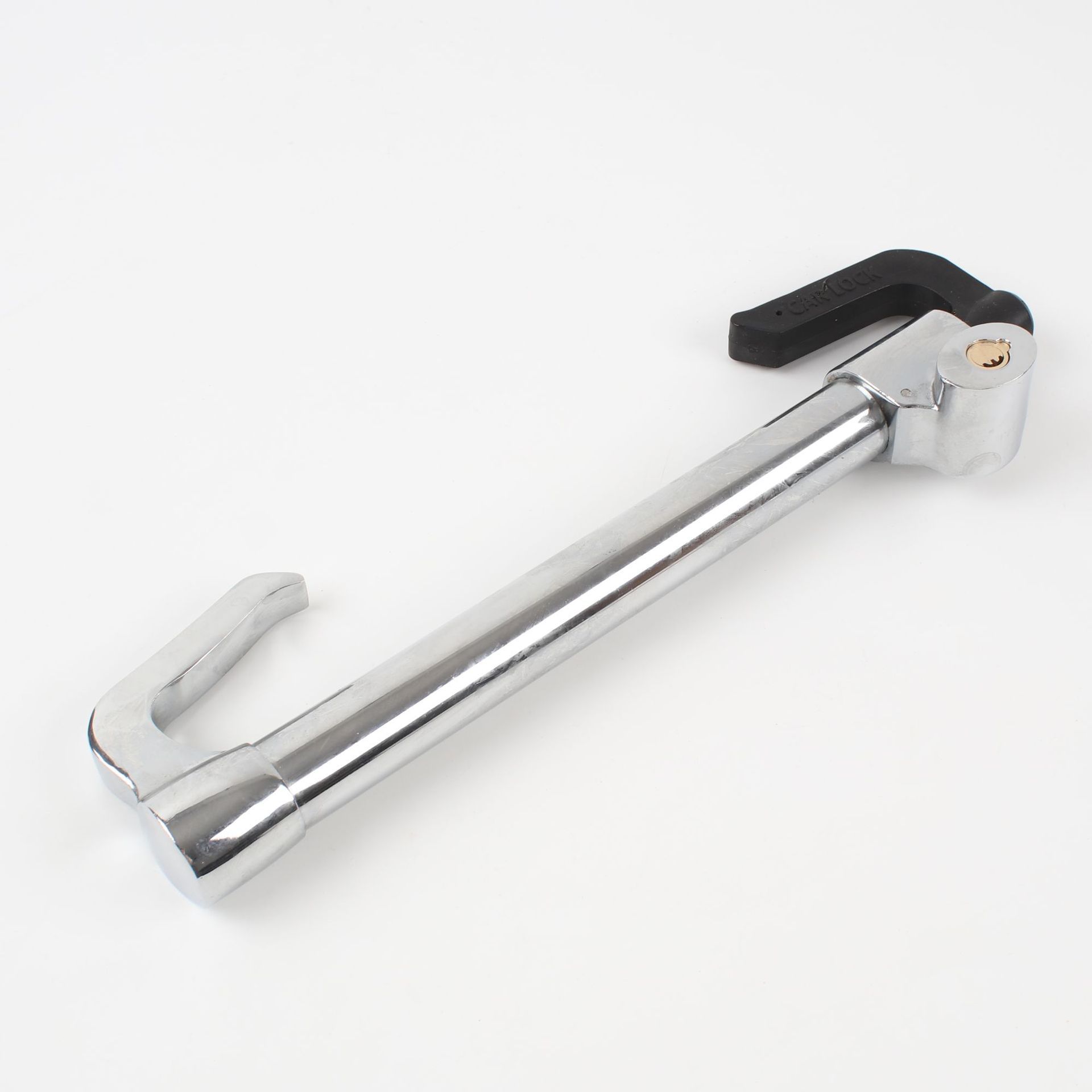 Car Lock, Throttle Lock, Clutch Lock, Car Steering Wheel Lock, Aluminum Alloy Self-Defense Anti-Theft Lock, Three-Section Lock Hook Lock