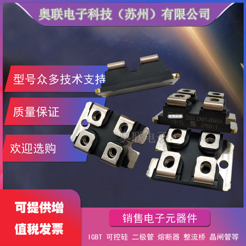 DSS2X160-01A DCG100X1200NA DCG85X1200NA肖特基二极管模块现货