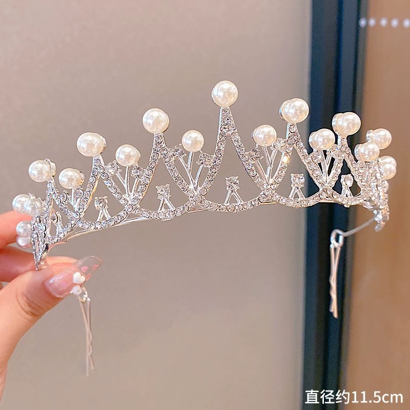 tiara crown accessory for bride — elegant princess headpiece, wedding & birthday gift, 0.03 kg