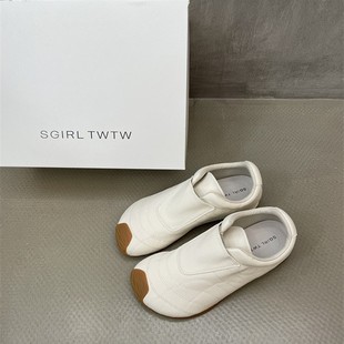 SGIRL TWTW Fashion Ugly Cute Lightweight Forrest Gump Training Shoes Women's 2025 Flat Casual Slip-on Shoes