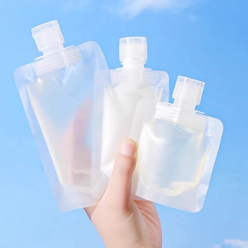 Lotion Packing Bag Cosmetic Shampoo Lotion Body Soap Facial Cleanser Travel Portable Squeeze Bottling