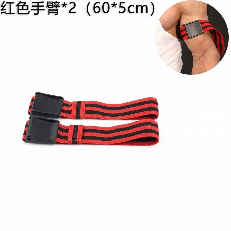 Correas de compresión para brazos para entrenamiento de restricción del flujo sanguíneo (BFR), bandas elásticas de compresión, correas musculares de compresión de fácil liberación, en stock.