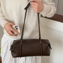火热新品韩版潮流大容量手提腋下波士顿包包女2026春季新款法棍包