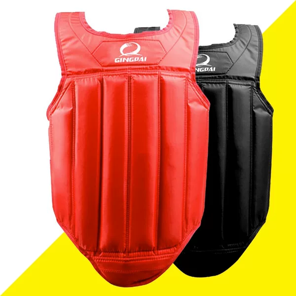 Competitive Sanda chest protector armor boxing chest protector vest camisole taekwondo chest protector training protective gear Oxford cloth