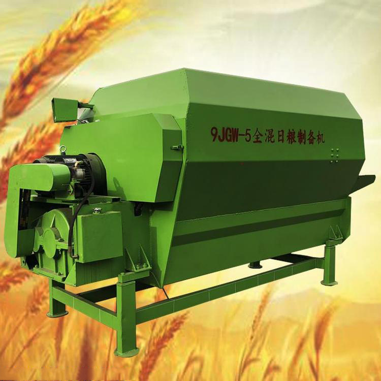 全日粮混合饲料制备机 全日粮饲料混合搅拌机厂家 支持定金