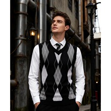 Z 45608 Thick V Neck Sleeves Knit Vest �Ӻ���֯����