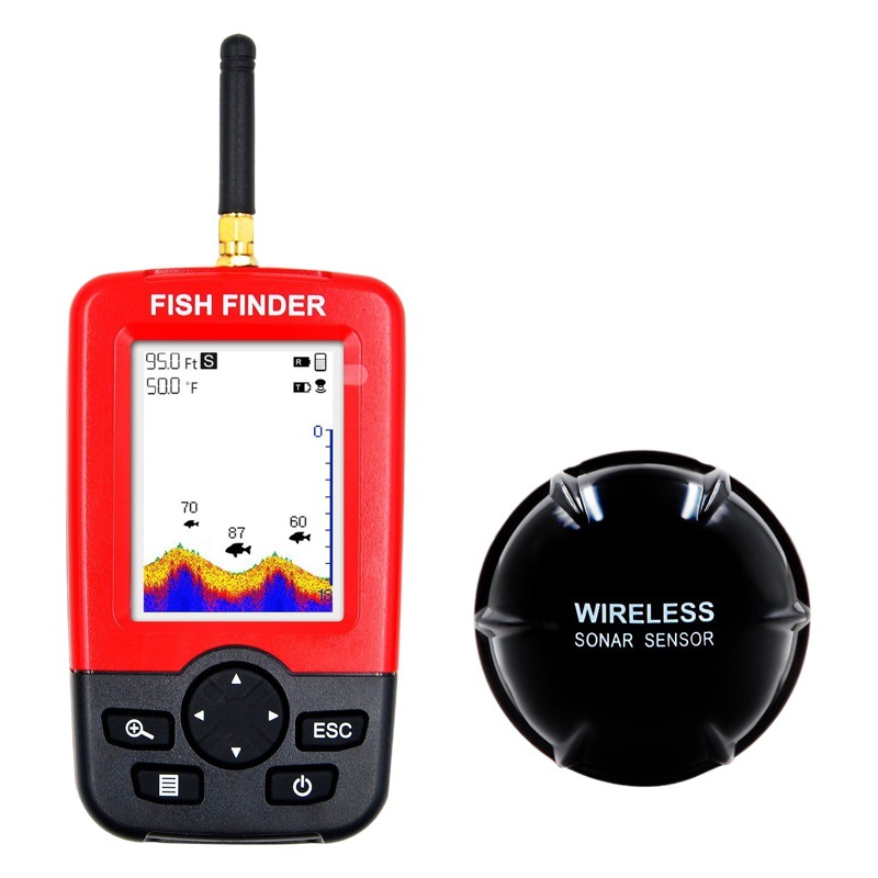 Nest fishing detection instrument fishing gear underwater HD sonar ultrasonic fish finder fish finder