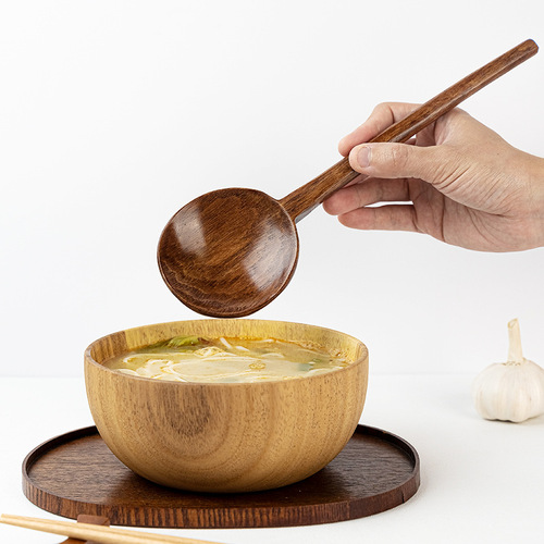  New Internet Celebrity Eating and Broadcasting Internet Celebrity Snail Noodles Creative Portable Tableware Turtle Shell Spoon Long Handle Large Mouth Public Spoon