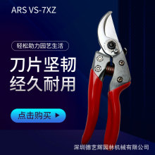 日本进口爱丽斯VS-7/8/9XZ园林盆景修枝剪果园剪粗枝剪刀手动工具